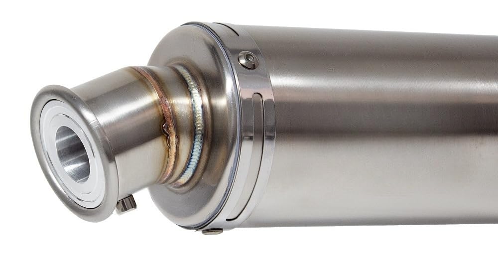 Amazon | Willthinleye Φ50.8mm GP バイクサイレンサー ステンレ